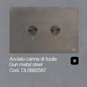 Placca OLI per Cassetta Acciaio canna di fucile Blink 0882567