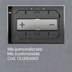 Placca OLI per Cassetta oceania mia personalizzata