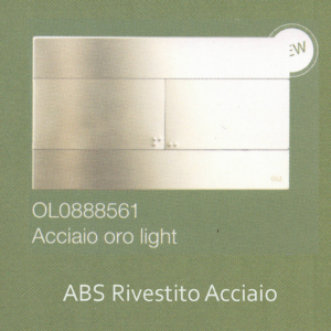 Slim Acciaio Oro Light
