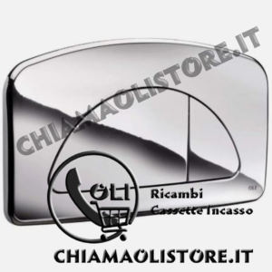 10.1 Placca Dual Diamante Cromo Lucido
