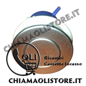 Pulsante Pneumatico Cromo Satinato Scarico Parziale Placca Trend