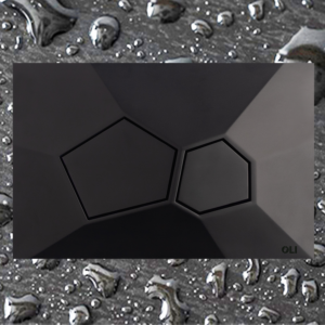 Voronoi Black Dark Carbon