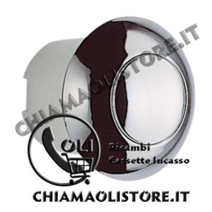 Pulsante Pneumatico remoto Cromo Lucido